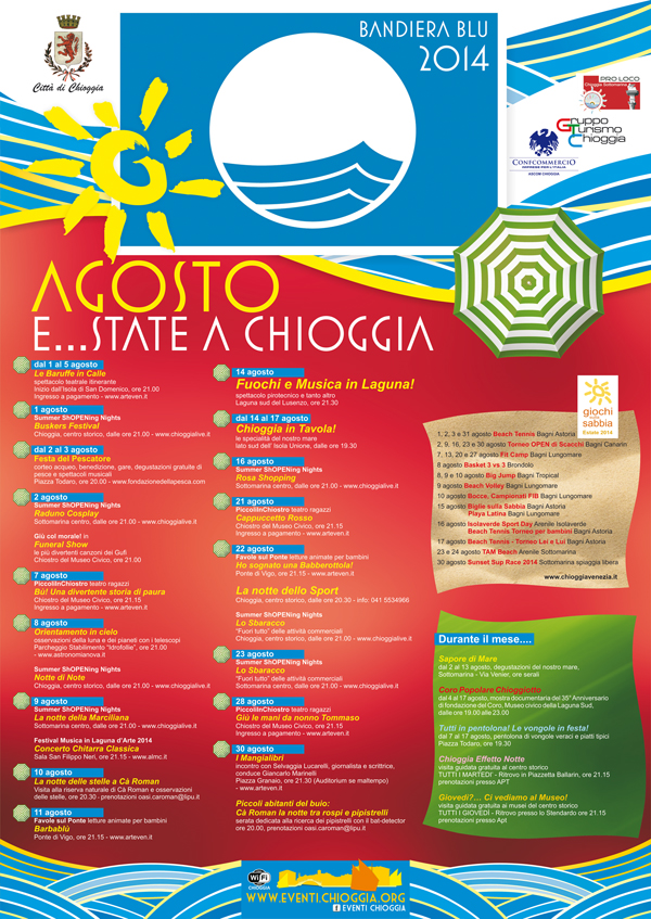 eventi agosto 2014